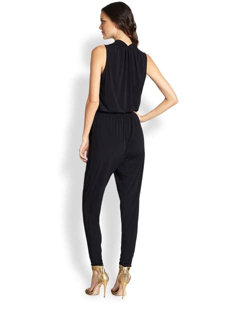 michael kors jumpsuits online|Michael Kors belted denim jumpsuit.